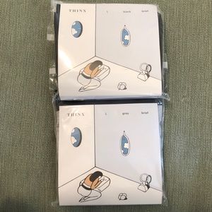 NEW - Set of 2 Large Organic Cotton Thinx Briefs